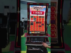 Máy trò chơi đánh bạc 32/43 inch, Kỹ năng màn hình cong Stop Coin Pizer